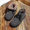 Johnature Повседневные женские короткие сапоги, плюшевая теплая хлопковая обувь, тканевая обувь ручной работы на мягкой подошве со шнуровкой