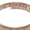 HERMES  H119851B #8(JP Size) 48  Ring K18 Pink Gold Women
