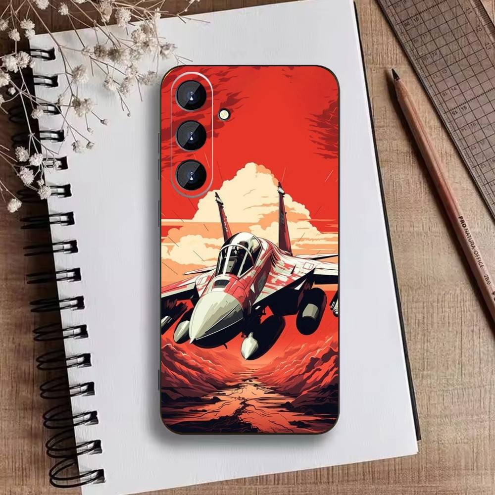Матовый Жесткий Чехол для Телефона с Рисунком Маршрута Самолета для Samsung Galaxy A73, A21s, A22, A31, A52, A53, A71, A41 Мягкий Черный Корпус