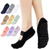 Silicone Non-slip Yoga Socks Women Floor Pilates Socks Backless Breathable Cotton Indoor Fitness Dance Sports Socks