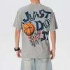 Nike Футболки Мужские Серые С Круглым Вырезом Умеренные IM5043-063