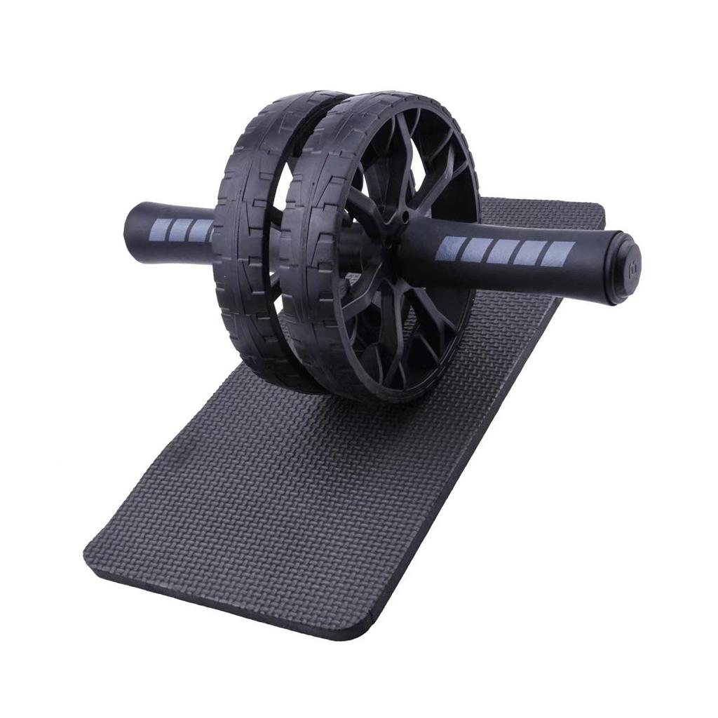 Abdominal Wheel Roller Antislip Portable AB Wheel Roller with Knee Pad for Home Gym Fitness Equipmen