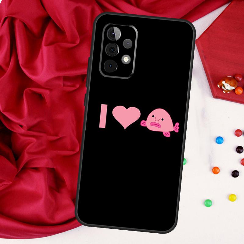 Милый Рыба-капля Для Samsung Galaxy A52 A32 A22 A54 A14 A16 A26 A36 A56 A55 A35 A05 A06 A15 A53 A33 A13 Чехол