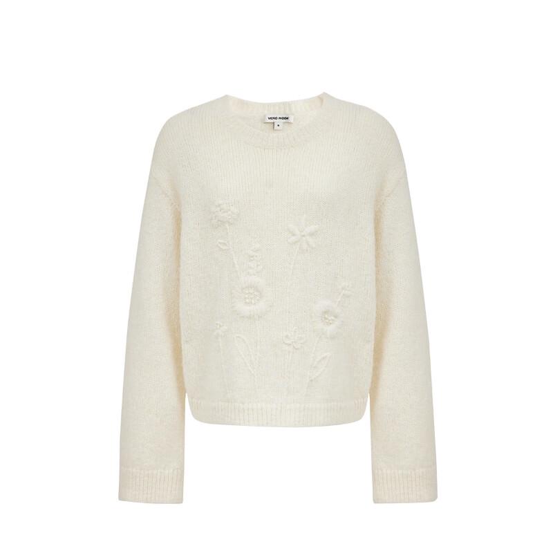 VEROMODA 2025 Fall/Winter Lambswool Blend Knit Sweater