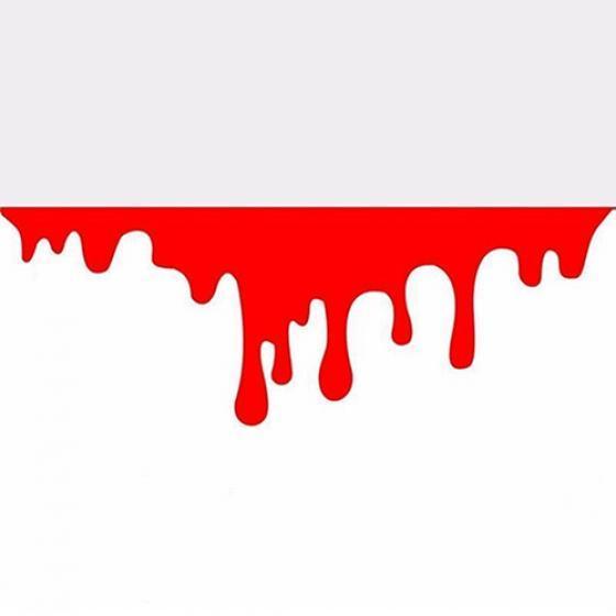 Светоотражающая красная кровь, кровотечение, наклейка на автомобиль, наклейки на заднюю переднюю фару, наклейка