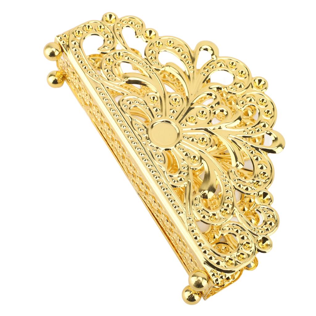 Настольная салфетница Золотой кованый металл Подставка-органайзер для салфеток для отеля, ресторана, дома, столовой