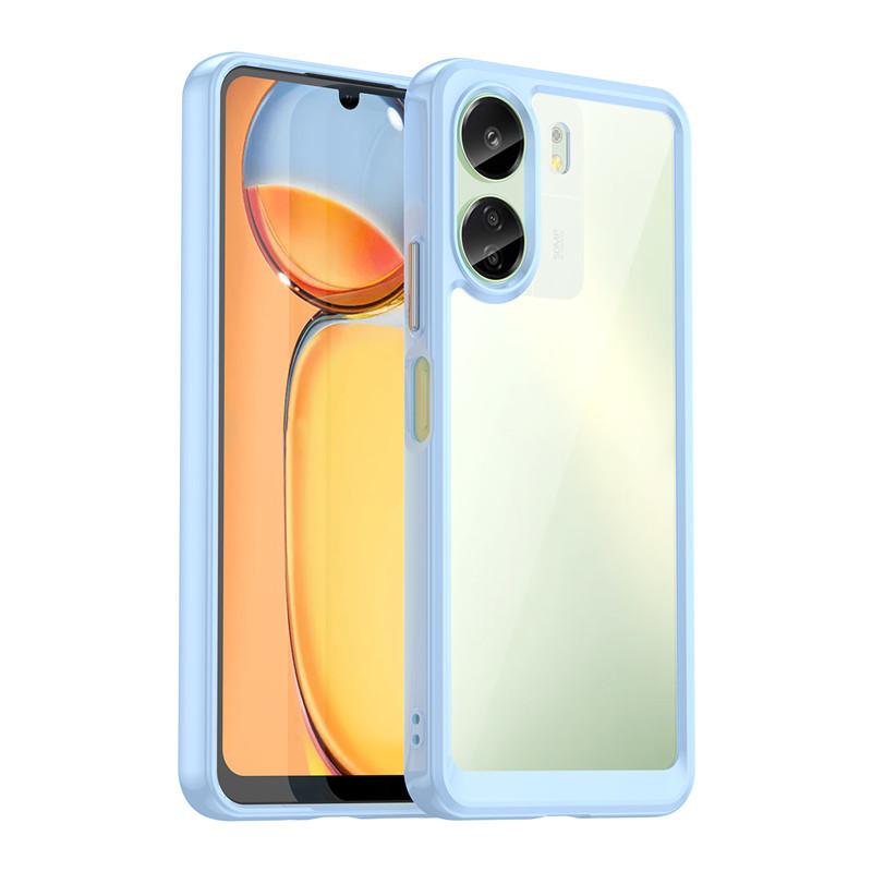 Чехол для Redmi 13C Чехол для Redmi 13 C 13C 4G 5G Чехол 6,74 дюйма Цветной мягкий силиконовый прозрачный бампер для Xiaomi Redmi 13C