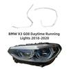 Светодиодная полоса Ангельских глазок для фар BMW X3/X4 G08 (2018-2020)