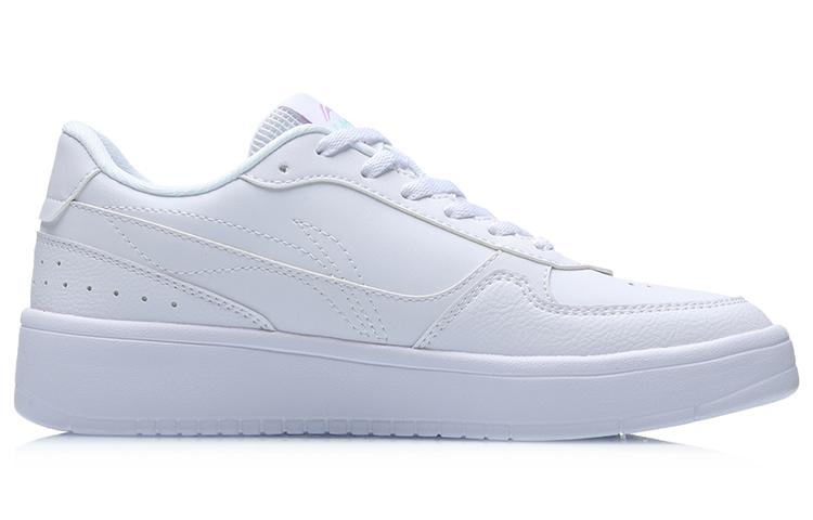 Li Ning Кеды для скейтбординга женские низкие белые AGCR198-1