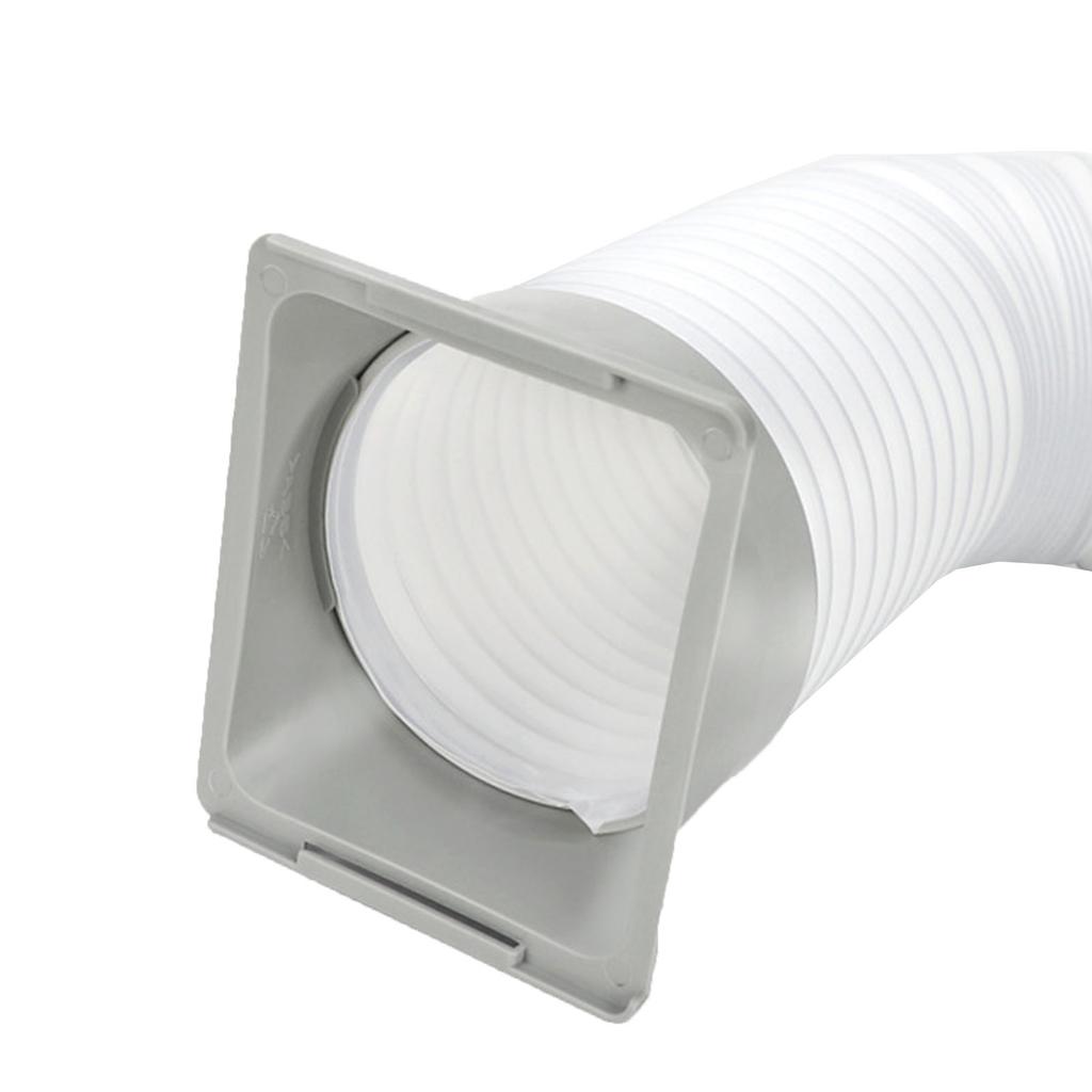 Mobile Air Condition Exhaust Hose Coupler Duct Pipe Interface Portable Window Vent Adapter Extender Connector Spare Part