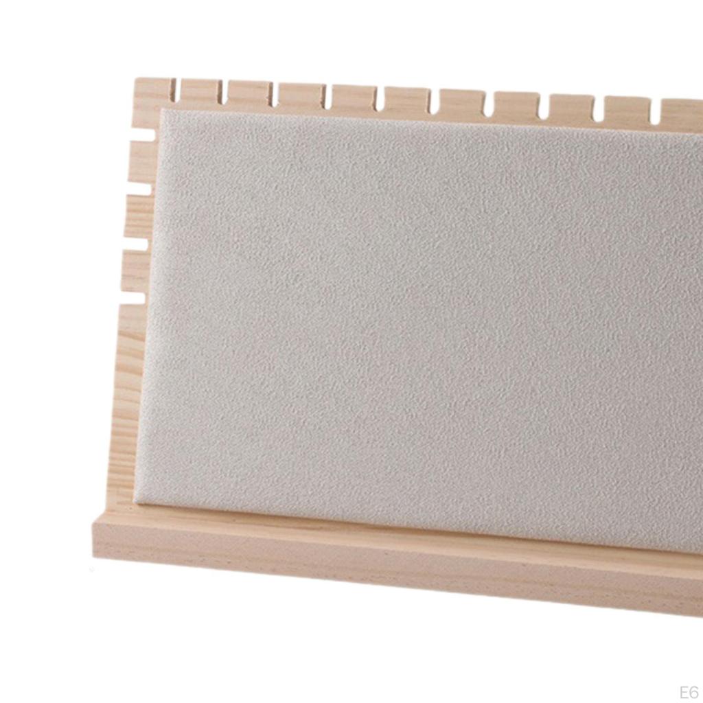 Элегантная деревянная подставка для украшений, для организации ожерелий дома или в магазине