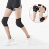 1Pair Unisex Soft Breathable Sports Dance Knee Pads Sports Volleyball Anti-collision Knee Brace Workout Running