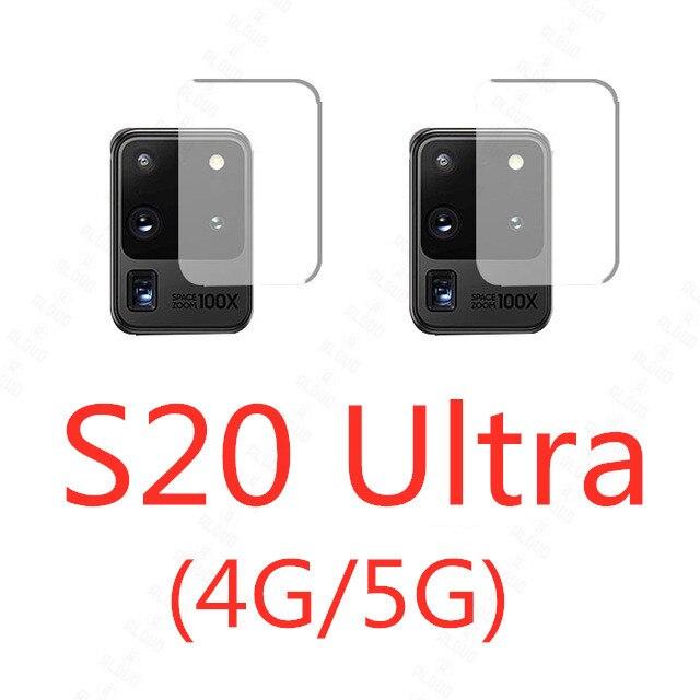 2 шт. Стекло объектива камеры для Samsung Galaxy A51 A71 Note 20 S20 Ultra Plus S20 + A52 A72 s10 s9 note 20 S21 A32 4G Защитная пленка для экрана S20 Fe