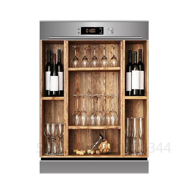 Наклейка для украшения посудомоечной машины «сделай сам», кухонные обои, виниловая наклейка на стену, настенная наклейка с фруктами и цветами для домашнего декора