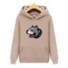 Autumn and Winter New Personalized Dog Pattern Printing Clothing Men's Hoodie Couple Pullover Women Hoodie