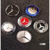 4PCS 60mm Diameter ABS Hub Cover for Mercedes-Benz Cars And SUVs Replacement Wheel Hub Cap