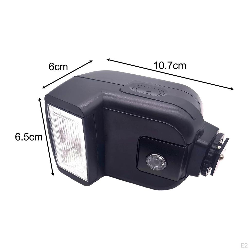 Digital Camera Flash Slave Flash,Universal Repair Parts with Shoe Bracket for DSLR
