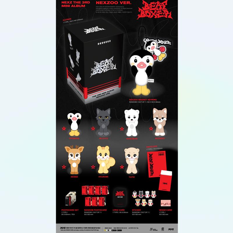 [Предзаказ] NEXZ 3-й мини-альбом [Beat-Boxer] версия NEXZOO. (Онлайн-преимущество)