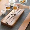 Wood Tea Tray Drainage Kungfu Set Simple Teahouse Water Storage Home Chinese Styles Solid