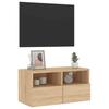 TV Wall Cabinet Sonoma Oak 60 x 30 x 30 cm Engineered Wood
