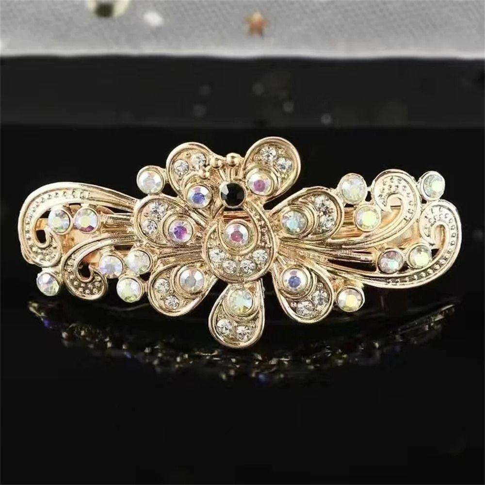 Цветочные украшения Заколка Бабочка Заколки для укладки волос Модные аксессуары для волос