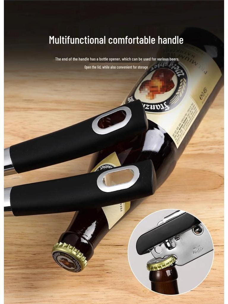Stainless Steel German Can Opener - Manual Bottle and Tin Opener (Newcomer Discount: Save 5 Yuan)