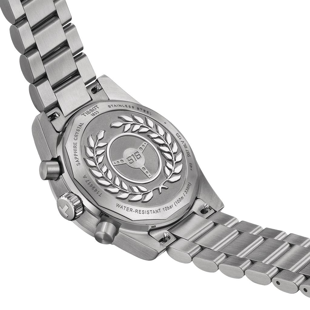 Tissot Мужские модные часы из нержавеющей стали с черным циферблатом T149.417.11.051.00
