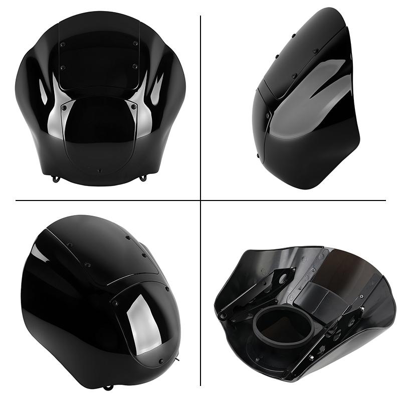 Четверть обтекателя фары мотоцикла для Harley Dyna Sportster XL 883 1200 X48 72 1998-2016 Ветровое стекло Крепежный кронштейн
