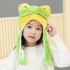 Neck Warmer Plush Moving Hat Animal Animal Hat Headgear Bomber Hat Animal Earflap Hat  Christmas