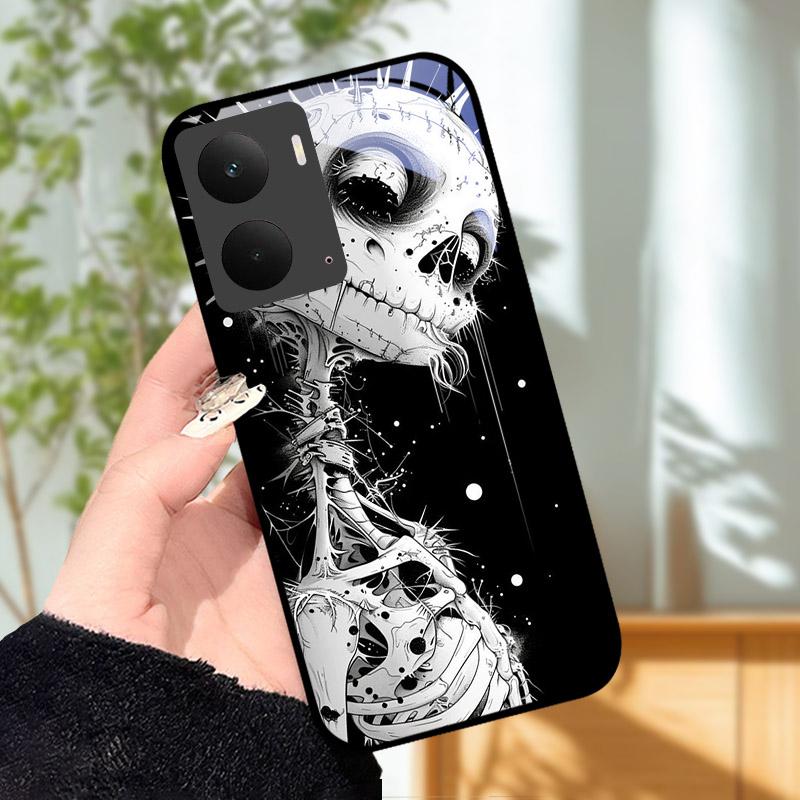 Для Realme P3 5G Чехол Закаленное Стекло Задняя Крышка Ударопрочный Жесткий ПК Оболочка Корпус Для Realme P 3 RealmeP3 5G Бампер Funda Coque