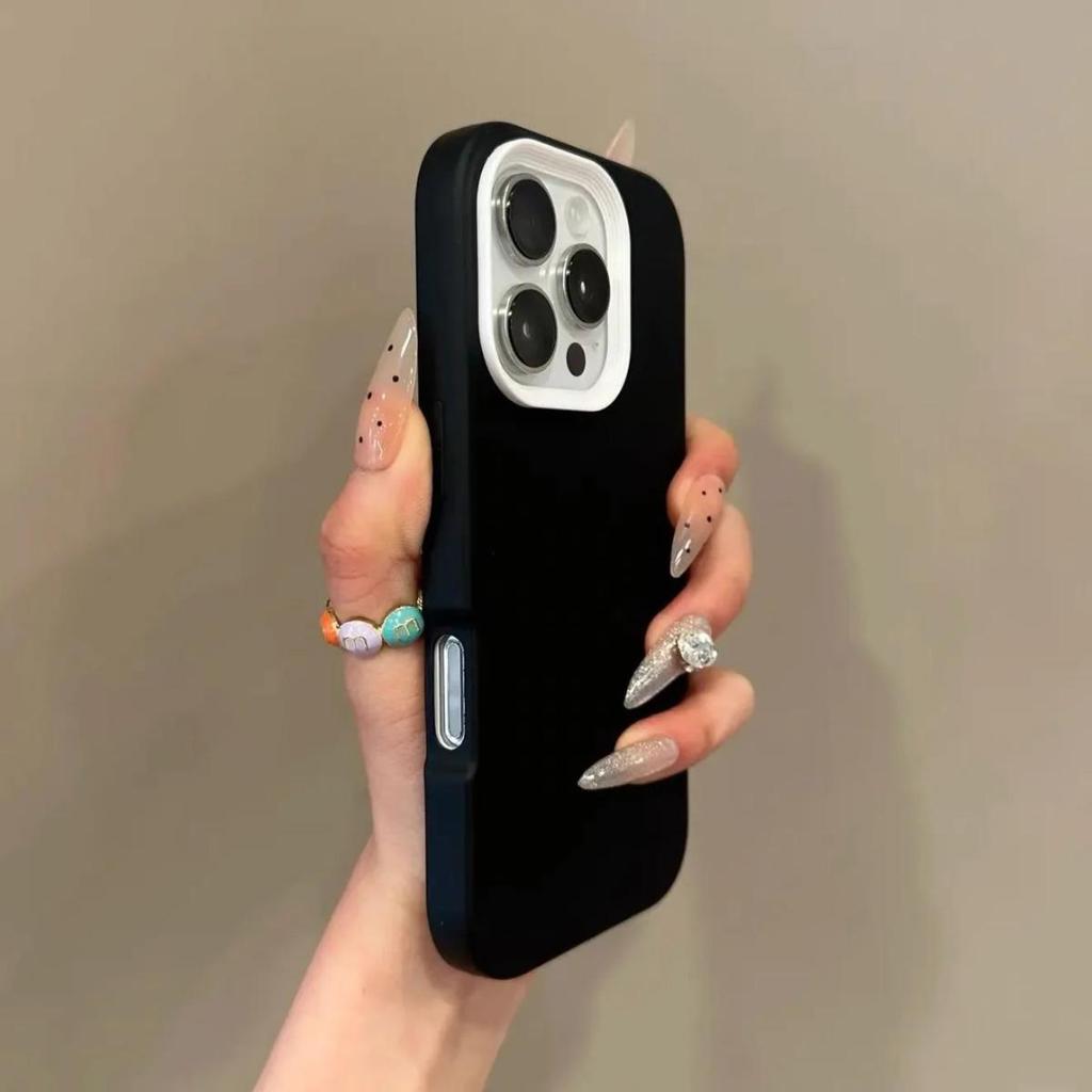 Чехол для телефона из жидкого силикона конфетного цвета для iPhone 17 Air 16 Plus 15 ProMax 14 13 12 Mini 11 Pro Max Жесткий бампер Ударопрочная крышка
