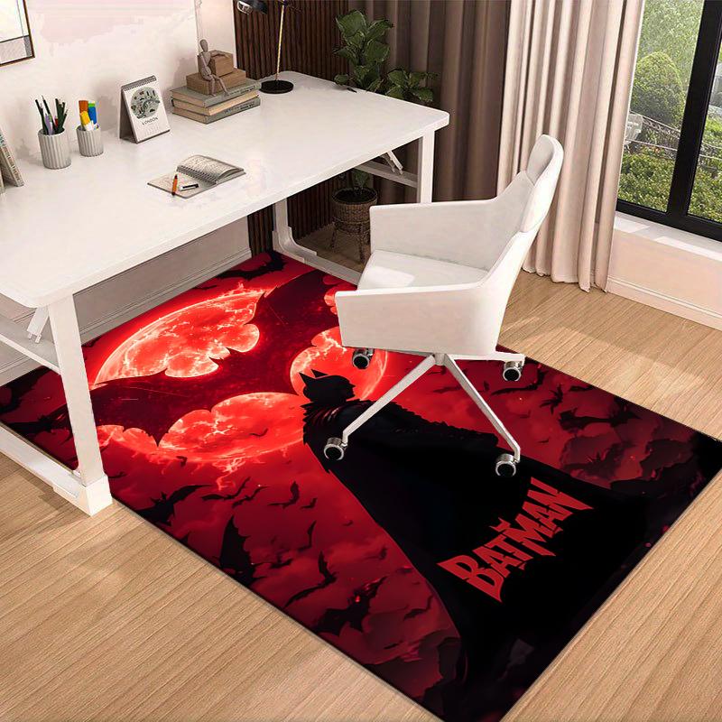 1PC Dark Knight Rising Rug Game Carpet, Floor Mat for Bedroom Living Room Entryway Rug, Home Decor Idea Gift for Christmas birthday