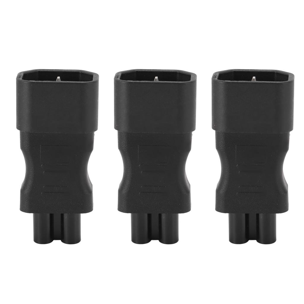 3 шт. адаптер питания IEC320 C14 - IEC320 C5 ПВХ оболочка C14 - C5 конвертер вилка 2.5A‑10A 250V 2500W