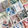 Silk Scarf Neck 70 Square Scarf New Printing Small Fresh Versatile Streamer Neck Protector Scarf Shawl