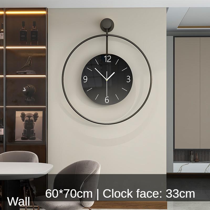 Персонализированные креативные настенные часы для гостиной, фон для входа, декоративные настенные часы для дома, современные минималистские художественные часы