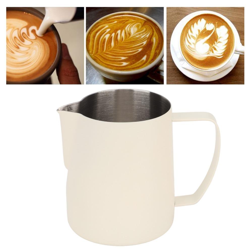 24oz Steaming Pitcher Stainless Steel Coffee Latte Art Espresso Steaming Pitcher Coffee Drinks
