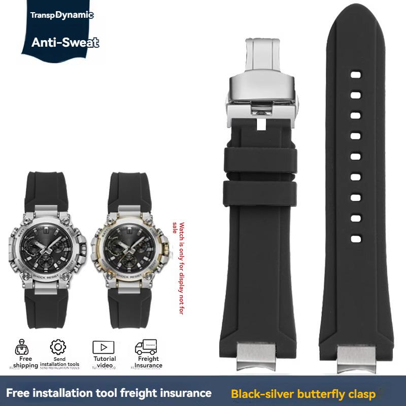 Резиновый ремешок MTG-B3000 для серии Casio G-SHOCK MTG B3000 Модифицированный быстросъемный водонепроницаемый силиконовый ремешок для часов Аксессуары