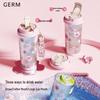 Бутылка для напитков Germ 500 мл, двойные стенки, из чистого титана