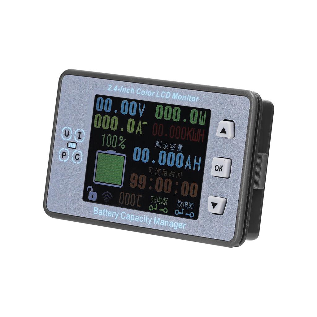 2,4-дюймовый беспроводной измеритель напряжения Амперметр Вольтметр Кулонометр Батарея Детектор мощности Батарея