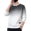 New Round Neck Long-sleeved Sweater Men's Spring and Autumn Trendy Brand Loose Bottoming Shirt On Clothes