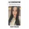 LE SSERAFIM UNFORGIVEN Официальная фотокарточка YES24