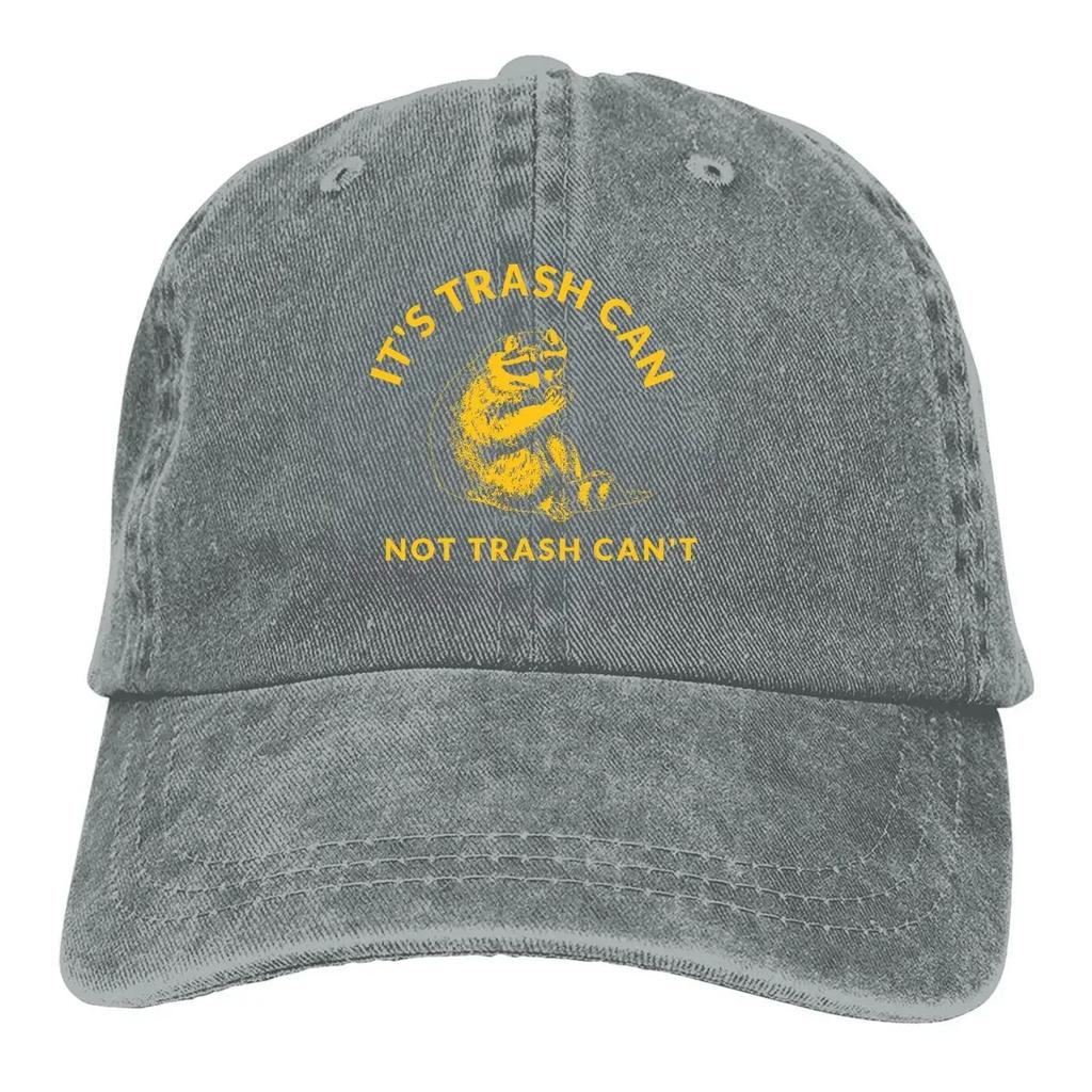 Its Trash Can Not Cant Baseball Cap Men Hats Women Visor Protection Snapback Raccoon Lover Caps