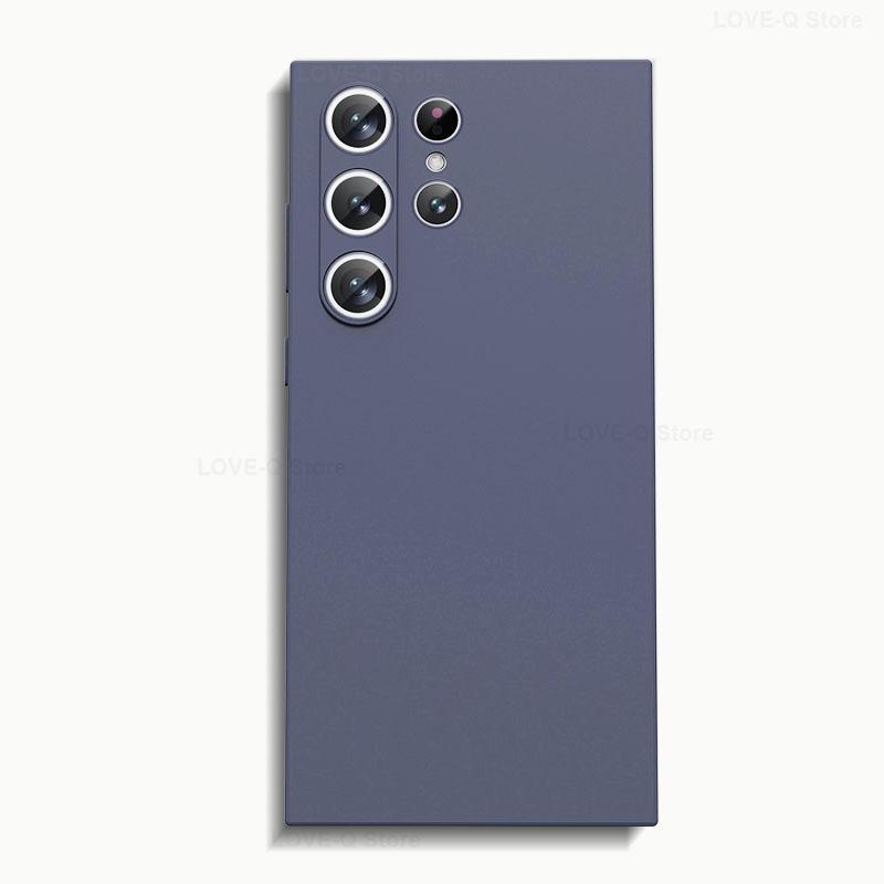 Для S24 Ultra Plus чехлы роскошные жидкие силиконовые чехлы для телефонов Samsung S24 Galaxy S24 S23 Ultra S24Ultra Plus задняя противоударная крышка