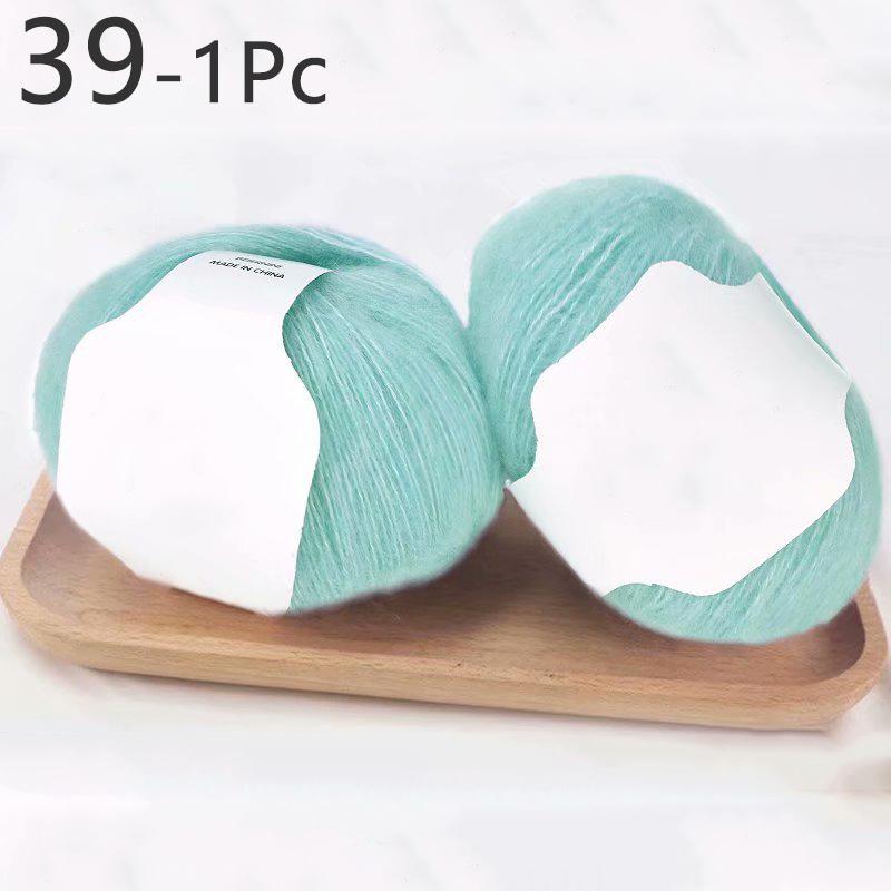 1 шт., 30 г, нить для вязания крючком из мохера для свитера, шарфа, пряжа для вязания, мягкая многоцветная пряжа для рукоделия «сделай сам»