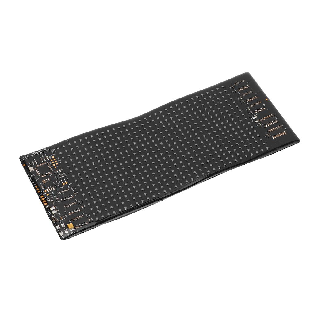 Гибкая светодиодная панель USB 5 В 16x32 пикселей программируемый знак IP65 водонепроницаемый 6.8x2.8 дюймов прокручиваемый дисплей