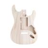 Guitar Barrel Body Maple Polished Unfinished Electric Guitar Barrel for ST Electric Guitar Accessories