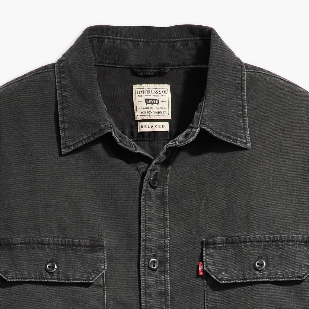 Levi's JACKSON WORKER Джинсовая рубашка с длинным рукавом Мужская 19573-0216 US XS