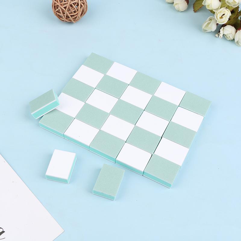 50 шт. Блок для полировки ногтей, зернистость, шлифовка, полировка, УФ-гель, блестящая полировка, пилки