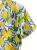 Hawaii 3D printed short sleeved shirt beach loose fit Men's sublimation digital printed beach shirt