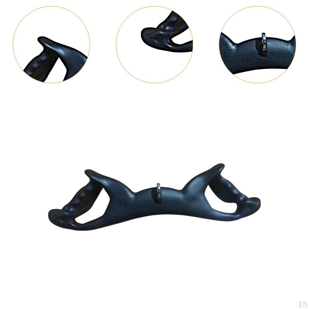 Ручка для тяги LAT, эргономичная рукоятка, тренажер для тренировок в спортзале, кабельный тренажер TPE, высокая